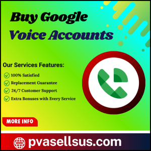 Buy Google Voice Accounts