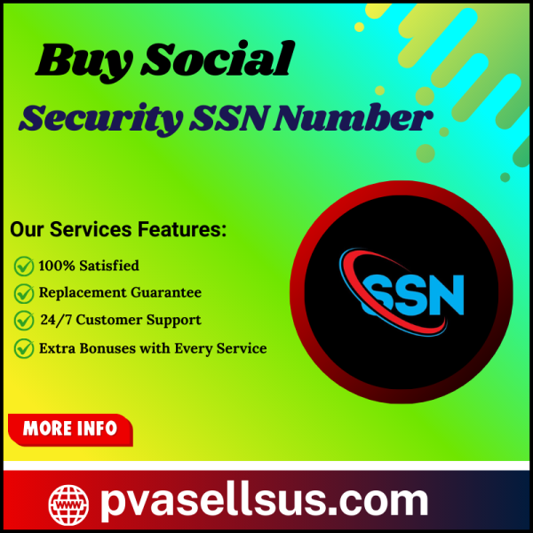 Buy Social Security SSN Number