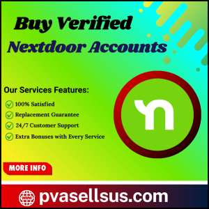 Buy Verified Nextdoor Accounts