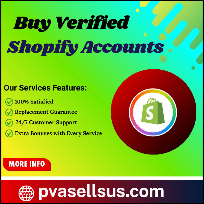 Buy Verified Shopify Accounts